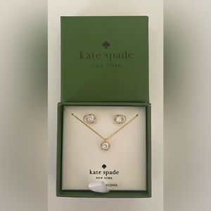 Kate Spade | That Sparkle Earrings & Necklace Set